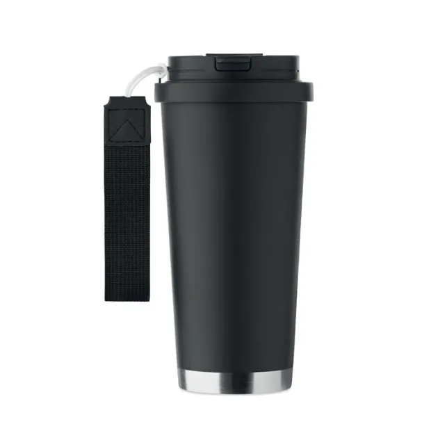 TOPAZ LARGE Double wall tumbler 500ml Black
