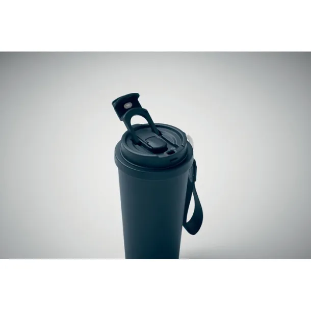 TOPAZ LARGE Double wall tumbler 500ml French navy