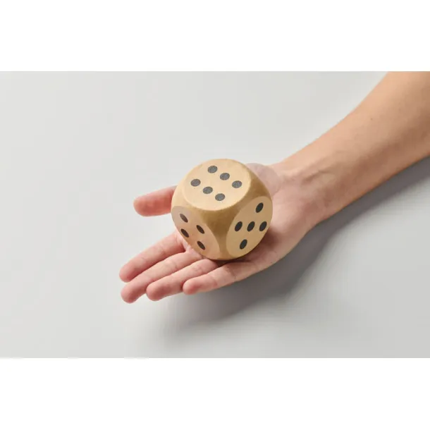 DADO Schima wooden dice 5cm dia Wood