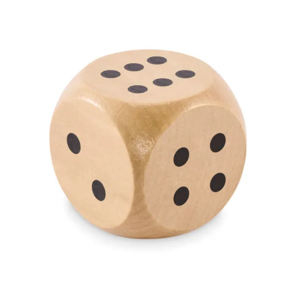 DADO Schima wooden dice 5cm dia Wood