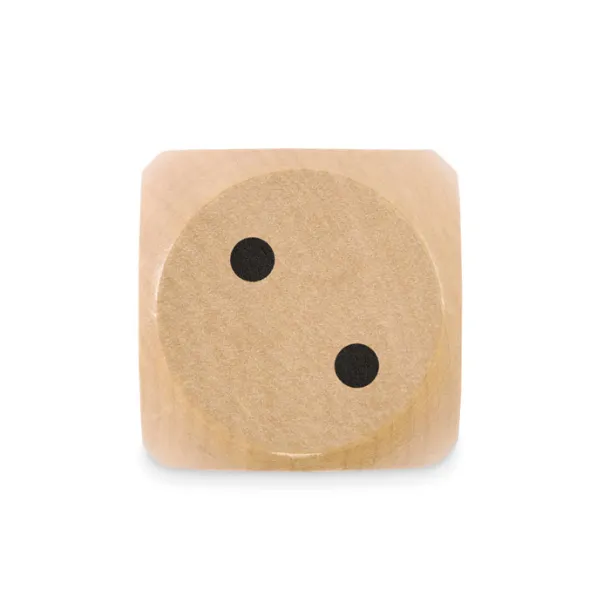 DADO Schima wooden dice 5cm dia Wood
