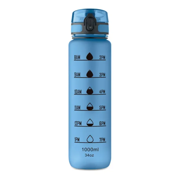 ISFORDEN MARK RPET sportska boca za vodu, 1L Transparent Light Blue