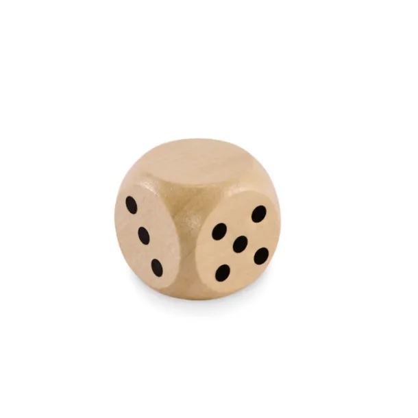 DADIN Schima wooden dice 3cm dia Wood