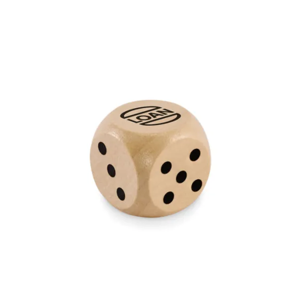 DADIN Schima wooden dice 3cm dia Wood