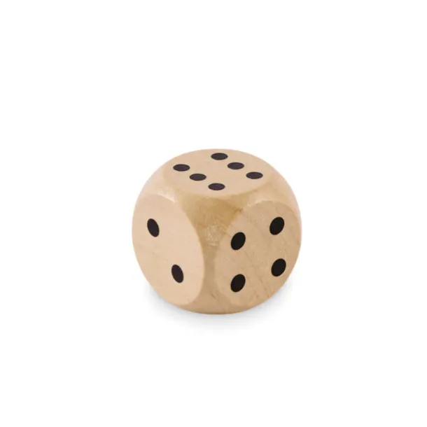 DADIN Schima wooden dice 3cm dia Wood