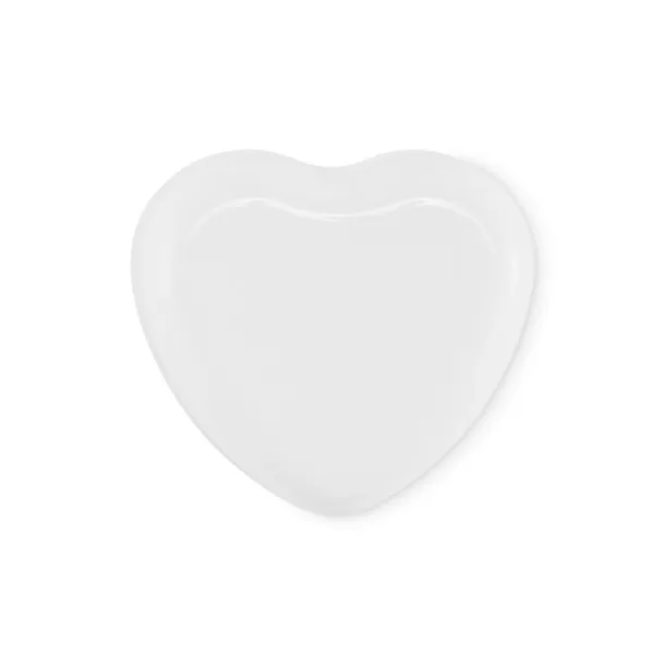SWEET Heart shape vegan lip balm White