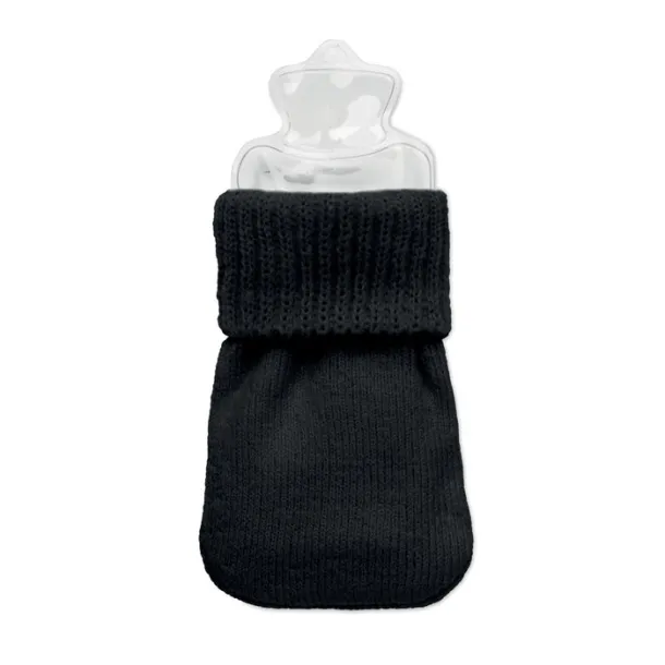 WARMMUFF grijač za ruke od pletenog poliestera Crna