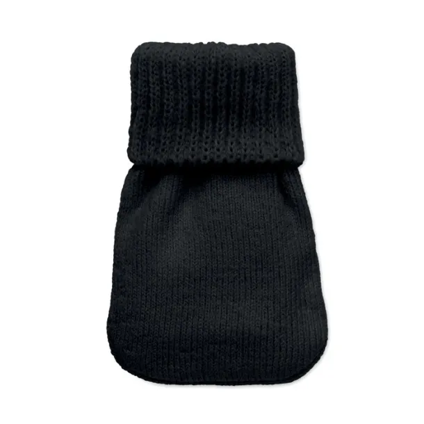 WARMMUFF grijač za ruke od pletenog poliestera Crna