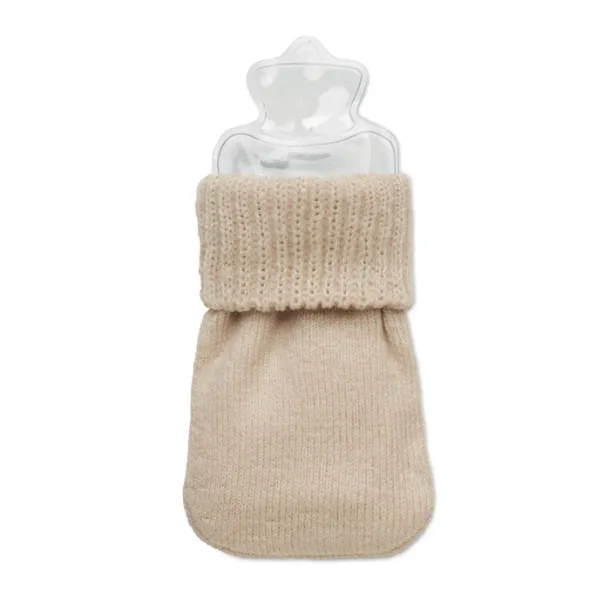 WARMMUFF grijač za ruke od pletenog poliestera Bež
