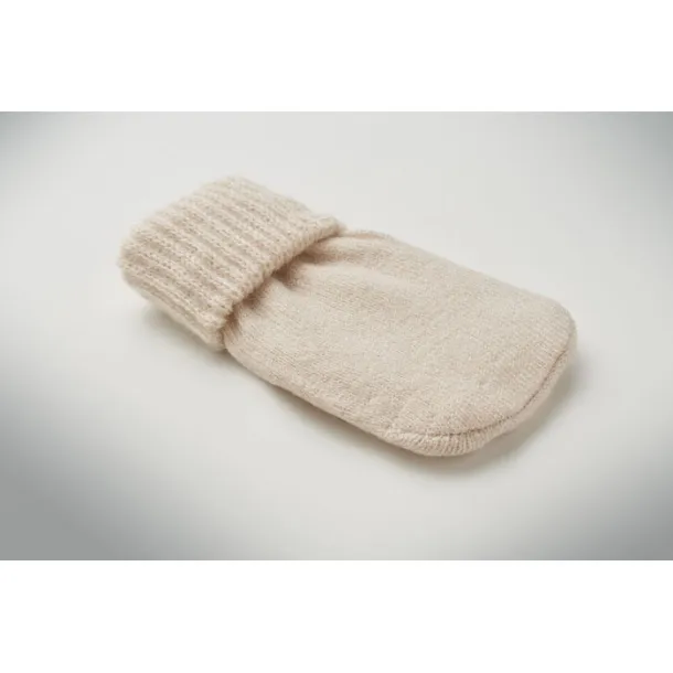 WARMMUFF grijač za ruke od pletenog poliestera Bež