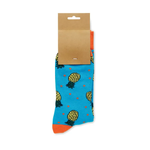 FUNNY M Funny patterned socks Turquoise