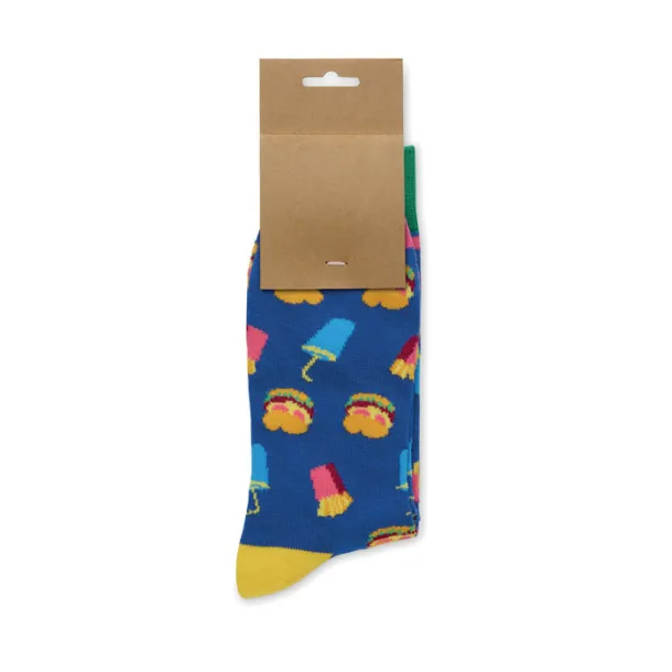 FUNNY M Funny patterned socks Royal blue