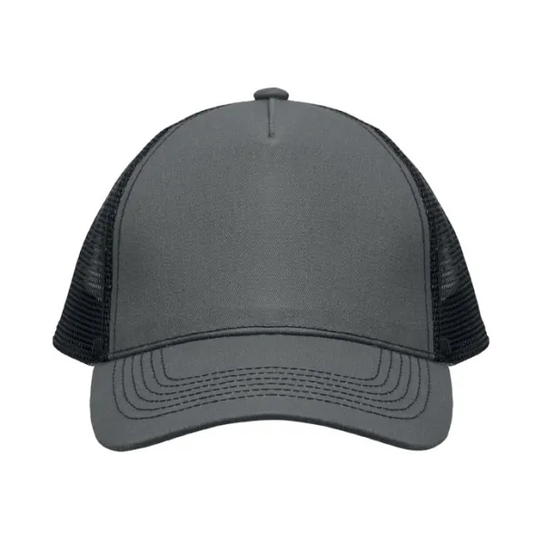 BLIST 5 panel trucker cap Stone Grey