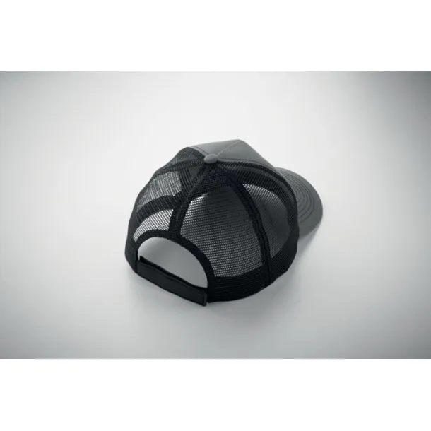 BLIST 5 panel trucker cap Stone Grey