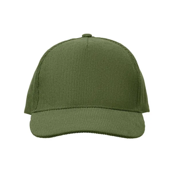 WALE corduroy bejzbol šilterica - 5 panela Army Green