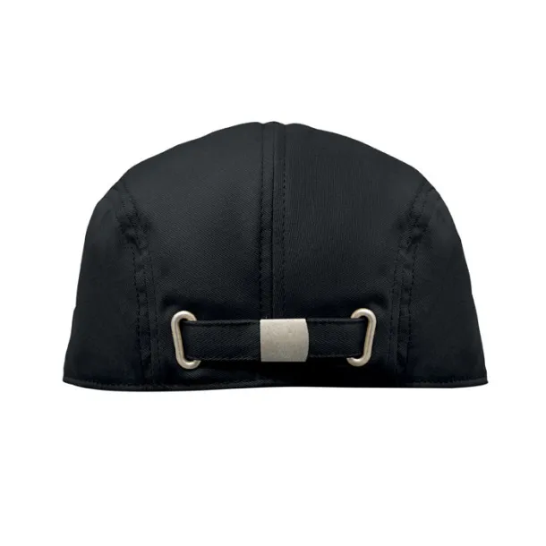 FLAT PEAK Newsboy flat cap 235 gr/m² Black