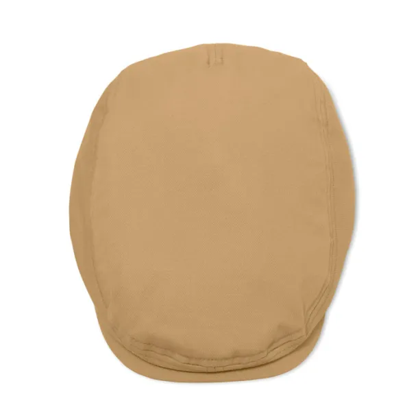 FLAT PEAK kapa u newsboy stilu, 235 g/m² khaki