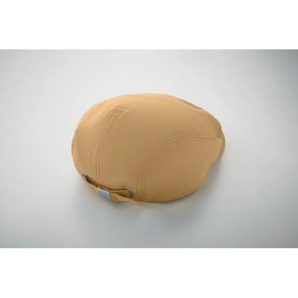 FLAT PEAK kapa u newsboy stilu, 235 g/m² khaki