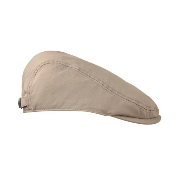 FLAT PEAK kapa u newsboy stilu, 235 g/m² Bež