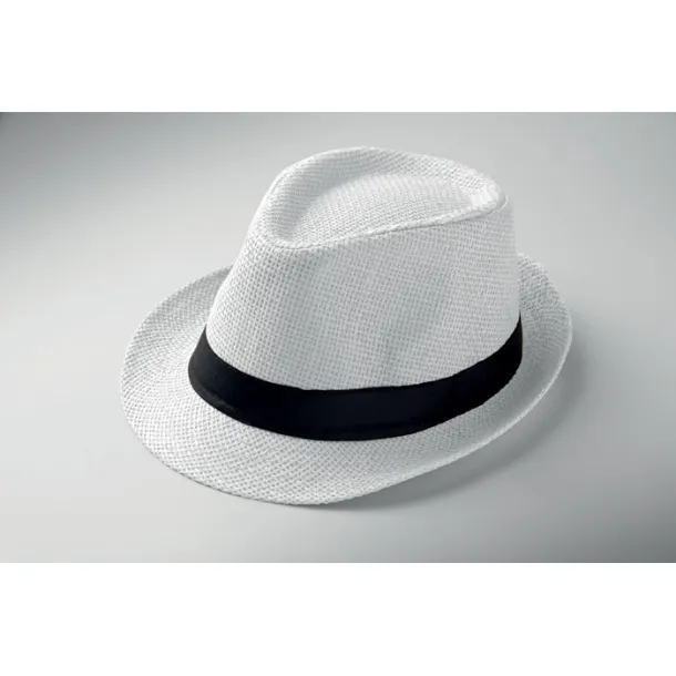 BOOWIE Paper straw hat White
