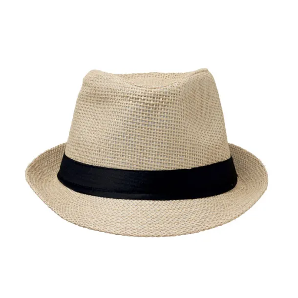 BOOWIE Paper straw hat Beige