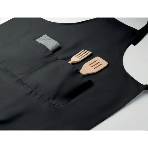 GALA Adjustable kitchen apron Black