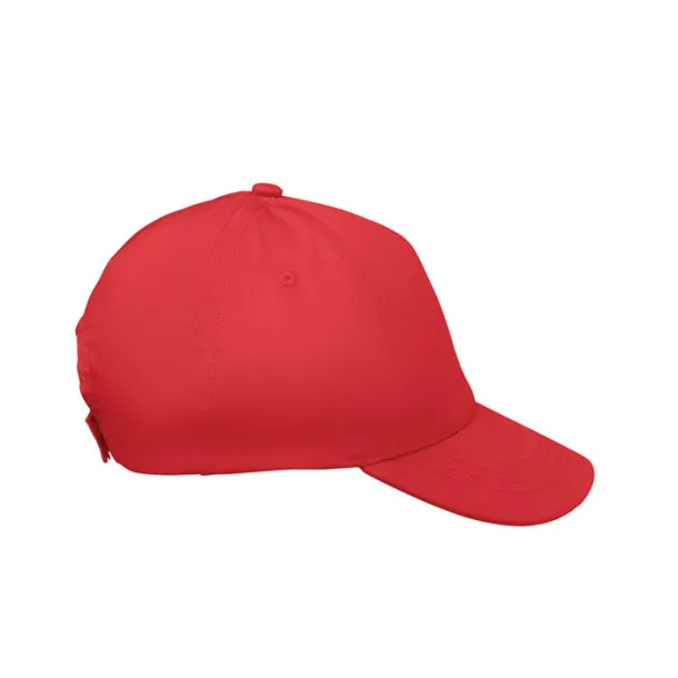 BUZZ KIDS 5 panel kids baseball cap Red
