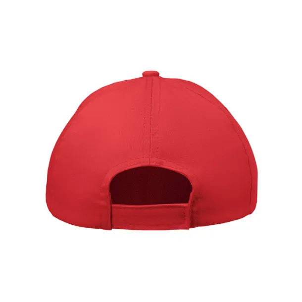 BUZZ KIDS 5 panel kids baseball cap Red