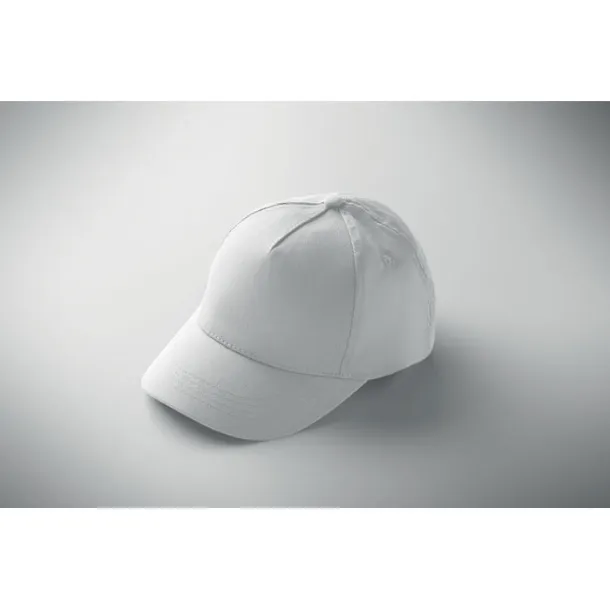 BUZZ KIDS 5 panel kids baseball cap White