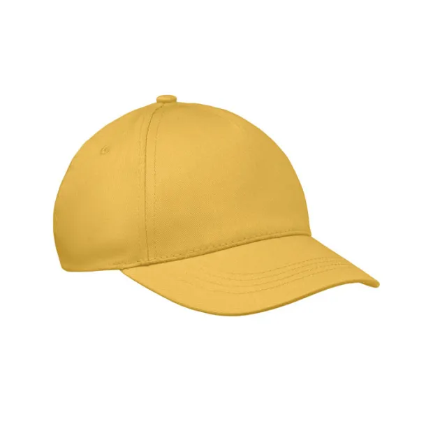BUZZ KIDS 5 panel kids baseball cap Yellow