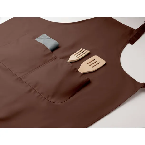 GALA Adjustable kitchen apron Chocolate