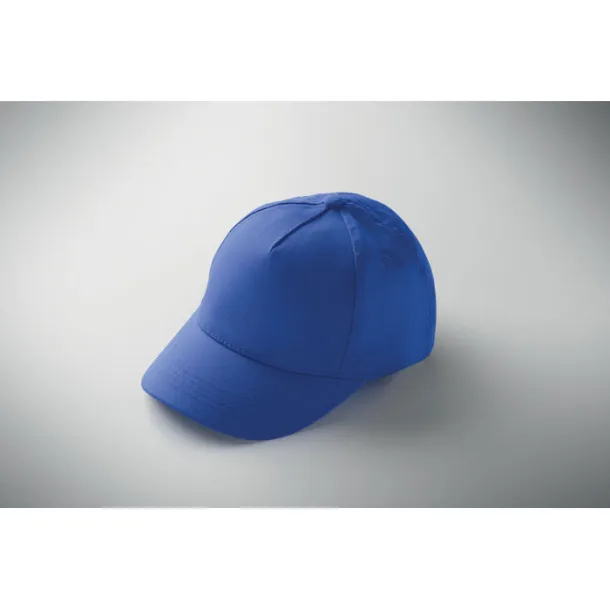 BUZZ KIDS 5 panel kids baseball cap Royal blue