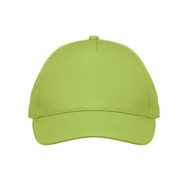 BUZZ KIDS 5 panel kids baseball cap Lime
