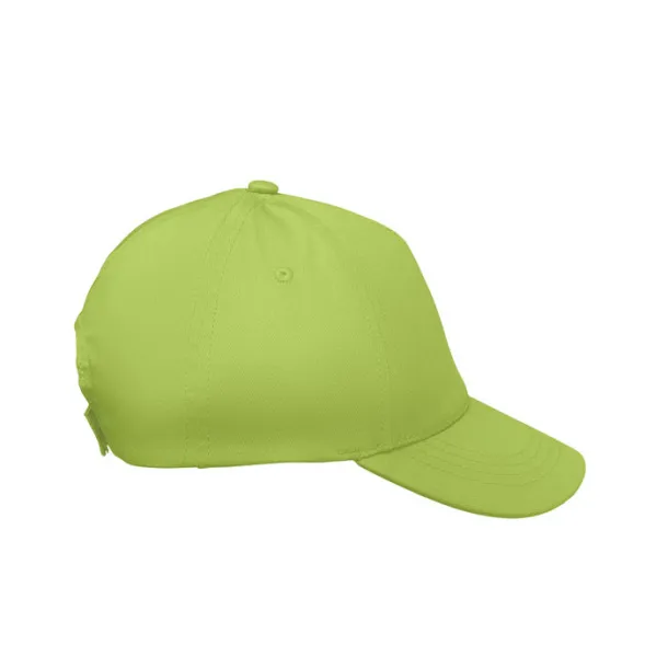 BUZZ KIDS 5 panel kids baseball cap Lime