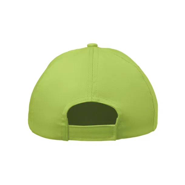 BUZZ KIDS 5 panel kids baseball cap Lime