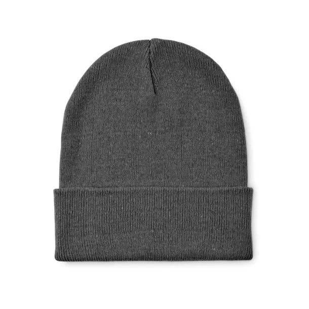 BEANIX Knitted beanie with cuff Stone Grey