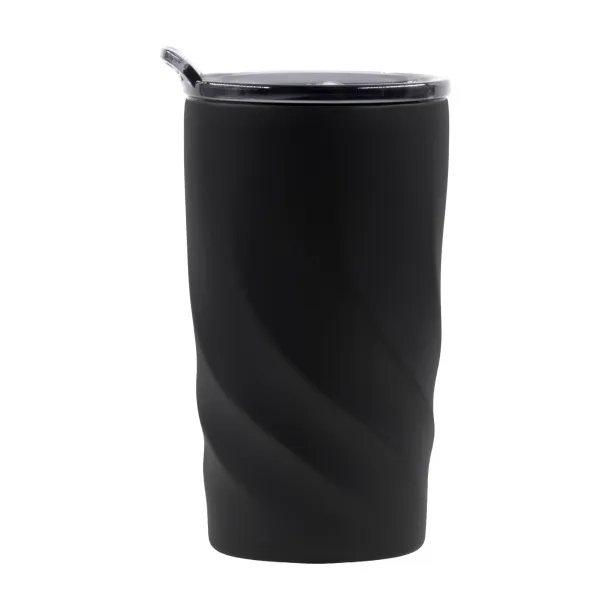 BrandCharger Vortex Calix Ceramica putna šalica, 400 ml - BrandCharger Crna