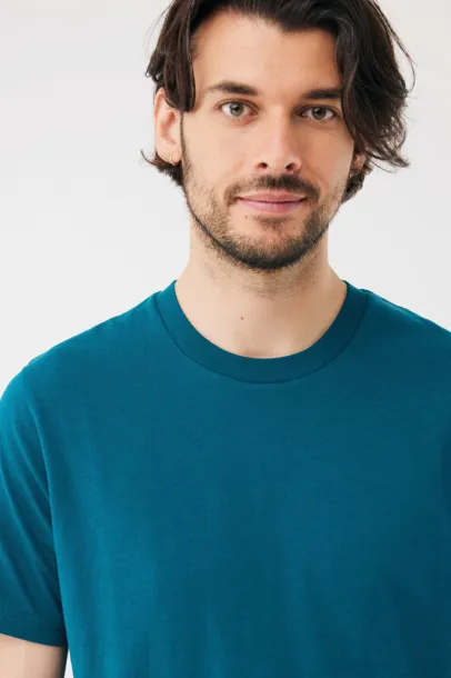  Iqoniq Sierra lightweight recycled cotton t-shirt  - iqoniq dark teal