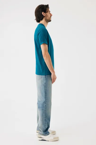  Iqoniq Sierra lightweight recycled cotton t-shirt  - iqoniq dark teal
