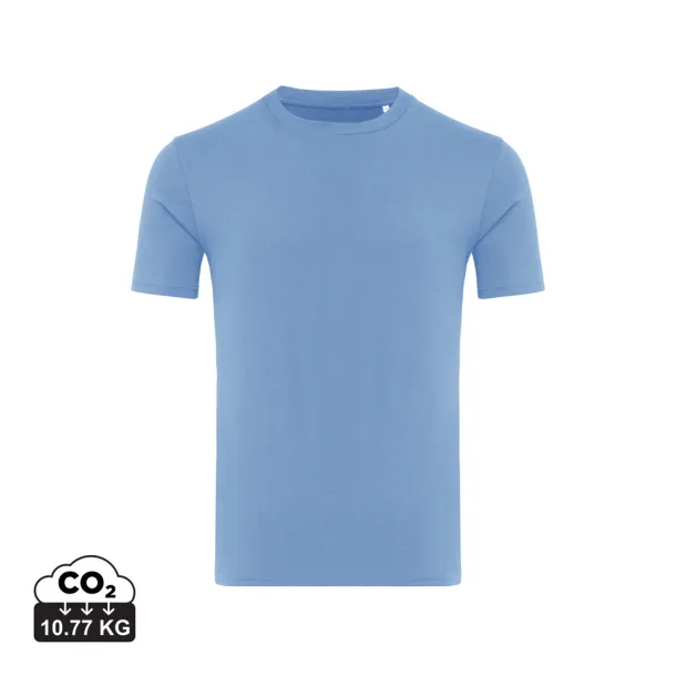 Iqoniq Brett recycled cotton t-shirt - iqoniq Moon blue