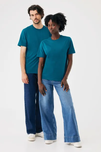 Iqoniq Brett recycled cotton t-shirt - iqoniq dark teal