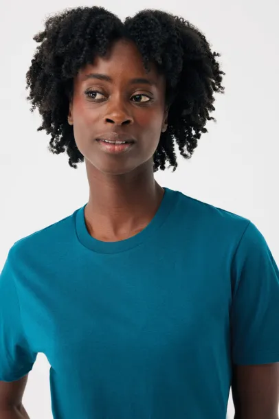 Iqoniq Brett recycled cotton t-shirt - iqoniq dark teal