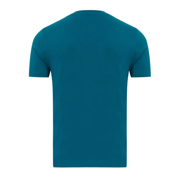 Iqoniq Brett unisex kratka majica od recikliranog pamuka, 180 g/m2 - iqoniq dark teal