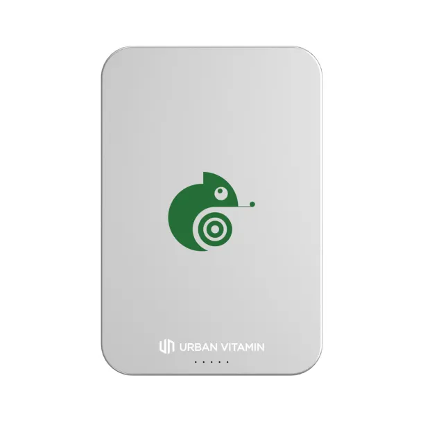  Urban Vitamin Compton prijenosna baterija od RCS plastike/aluminja, 10 000 mAh - Urban Vitamin Srebrna