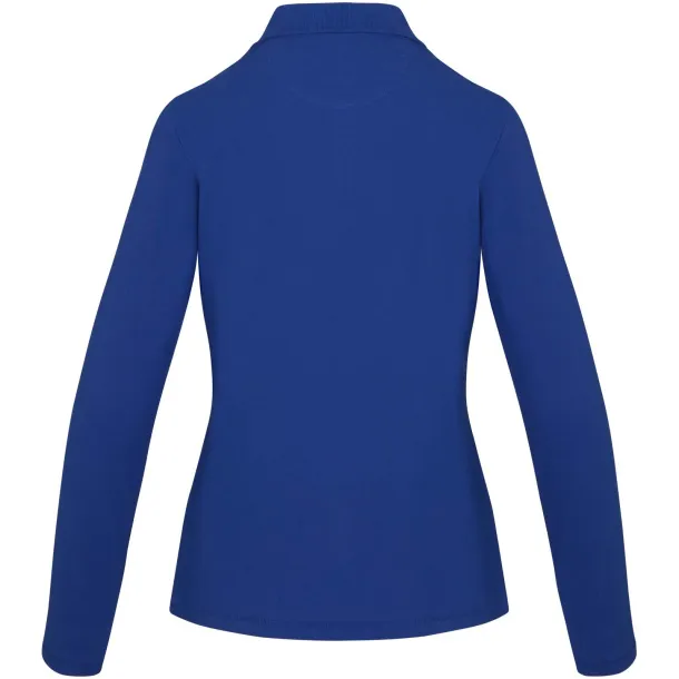Oakville ženska polo majica dugih rukava, 180 g/m2 - Elevate Life Plava