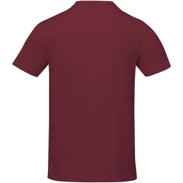 Nanaimo muška majica kratkih rukava, 160 g/m² - Elevate Life Deep Burgundy