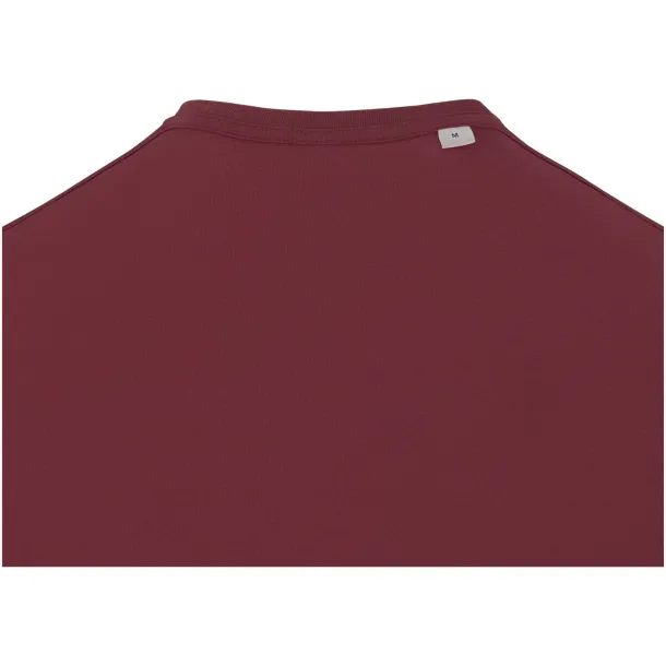Nanaimo short sleeve men's t-shirt - Elevate Life Deep Burgundy