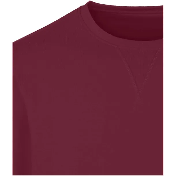 Surrey crew Sweater - Elevate Deep Burgundy