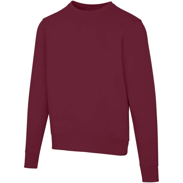 Surrey crew Sweater - Elevate Deep Burgundy