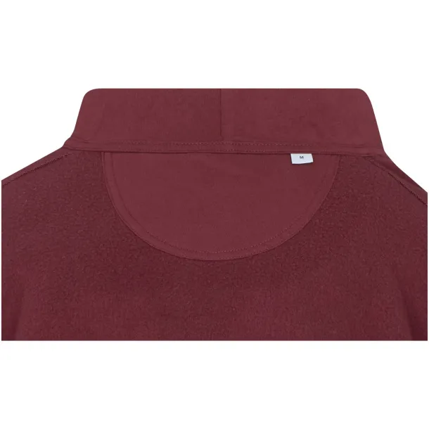 Arora majica s kapuljačom na patentno zatvaranje, 300 g/m2 - Elevate Life Deep Burgundy